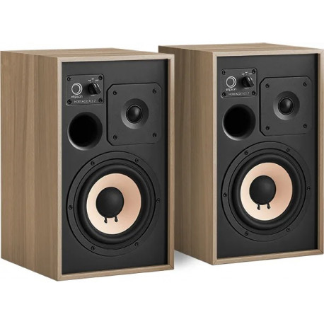 Elipson Heritage XLS 7 Chêne clair (la paire) Enceintes bibliothèques TARIF SOLDES 2026