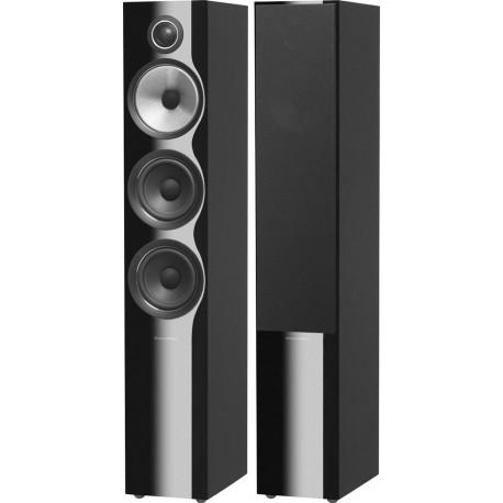 bowers et wilkins 704s2 noir laqué enceinte colonne la paire reprise client