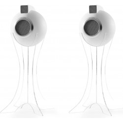 Elipson 402 Tribute (la paire) enceintes bibliothéques + Hight Stand Acrylique (la paire)