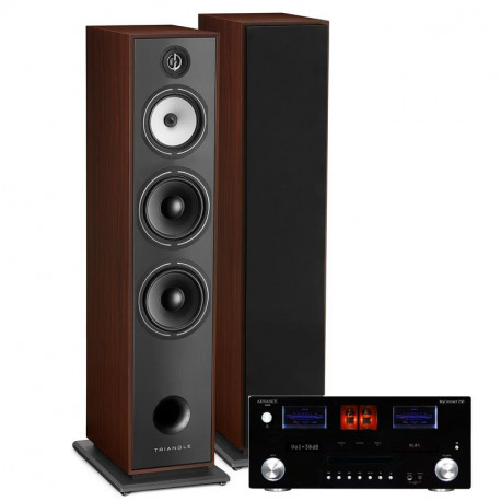 PACK TRIANGLE AUSTRALE EZ CHATAIGNER + ADVANCE PARIS MY CONNECT 150 + CABLE HP 2X5M + BLUETOOTH