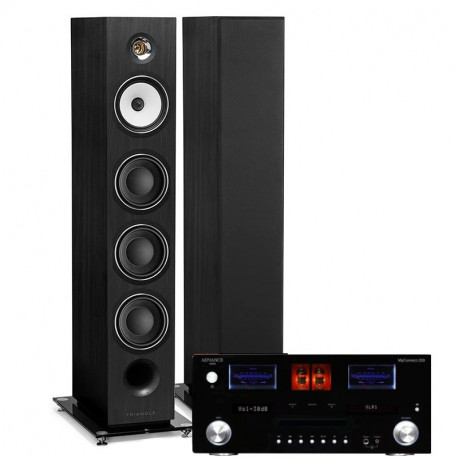 PACK TRIANGLE AUSTRALE EZ NOIRE + ADVANCE PARIS MY CONNECT 150 + CABLE HP 2X5M + BLUETOOTH