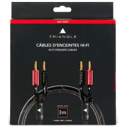 TRIANGLE RED Serie - Câbles d'Enceintes Montés 2X3M