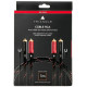 TRIANGLE RED Serie - Câble RCA 2X3M + CABLE DE MASSE PHONO