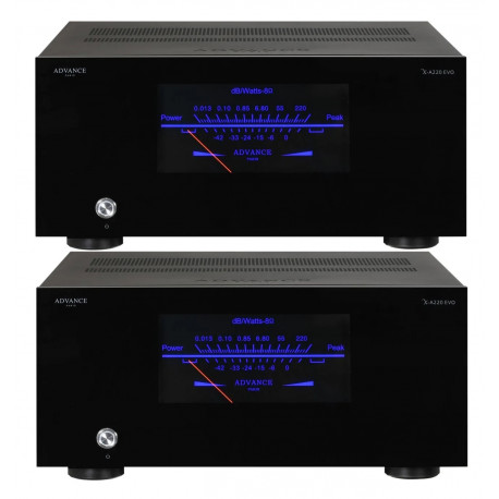 ADVANCE PARIS XA220 EVO ampli de puissance bloc mono la paire EXPO/DEMO MAGASIN