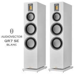 AUDIOVECTOR QR7 BLANC LAQUE ENCEINTES COLONNES LA PAIRE AUDIOVECTOR QR7 BLANC LAQUE ENCEINTES COLONNES LA PAIRE