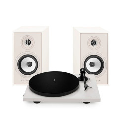 pack triangle BR02 CONNECT +LUNAR 1 rouge enceintes connectées + platine td