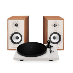 pack triangle BR02 CONNECT + LUNAR 1 chene enceintes connectées + platine td