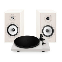 pack triangle BR03 CONNECT + LUNAR 1 noir enceintes connectées + platine td