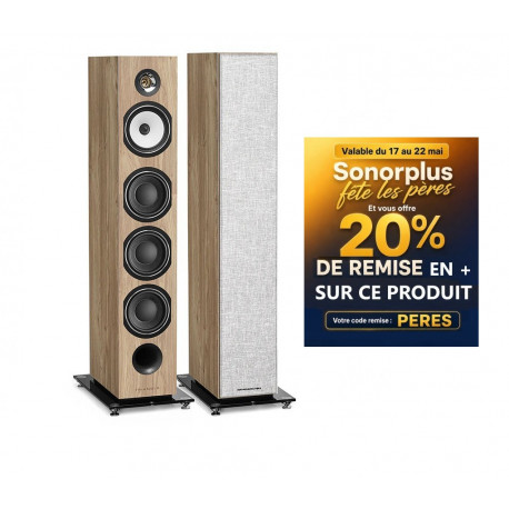 TRIANGLE AUSTRALE EZ ERABLE BLANC LAQUE ENCEINTE COLONNE LA PAIRE