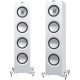 kef q750 enceintes colonnes la paire