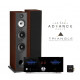 PacK TRIANGLE BOREA BR10 NOIRES + ADVANCE PARIS A 10 AMPLI INTEGRE HYBRIDE + CLE XFTB02 + CABLE HP 2X2.5M