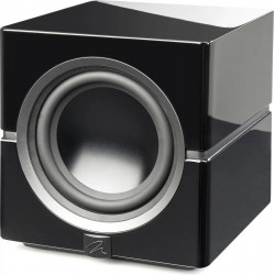 MARTIN LOGAN DYNAMO 10 NOIR LAQUE CAISSON DE GRAVE ACTIF