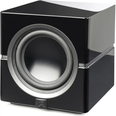 MARTIN LOGAN DYNAMO 10 NOIR LAQUE CAISSON DE GRAVE ACTIF