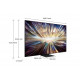 SAMSUNG TQ75QN800D TVC UHD 4K-8K AVEC BOITIER DEPORTE REPRISE